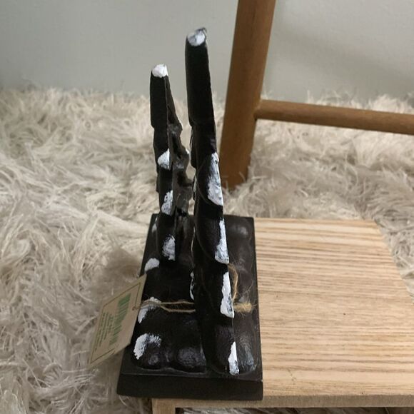 Park Designs Goldsboro, NC Cast Metal Glitter Trees Stocking Hanger - Picture 9 of 17